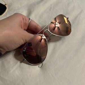 Rayban Pink Aviators